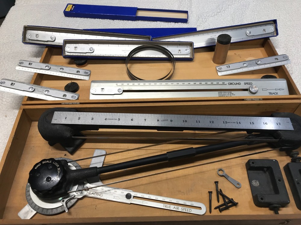 Vintage WW II Era Aviation Vector Plotting Machine From 1940’s Nice condition