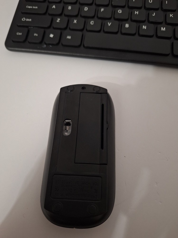 Wireless Gaming Keyboard and Mouse Slim Black Unbranded Computer Gaming Keyboard