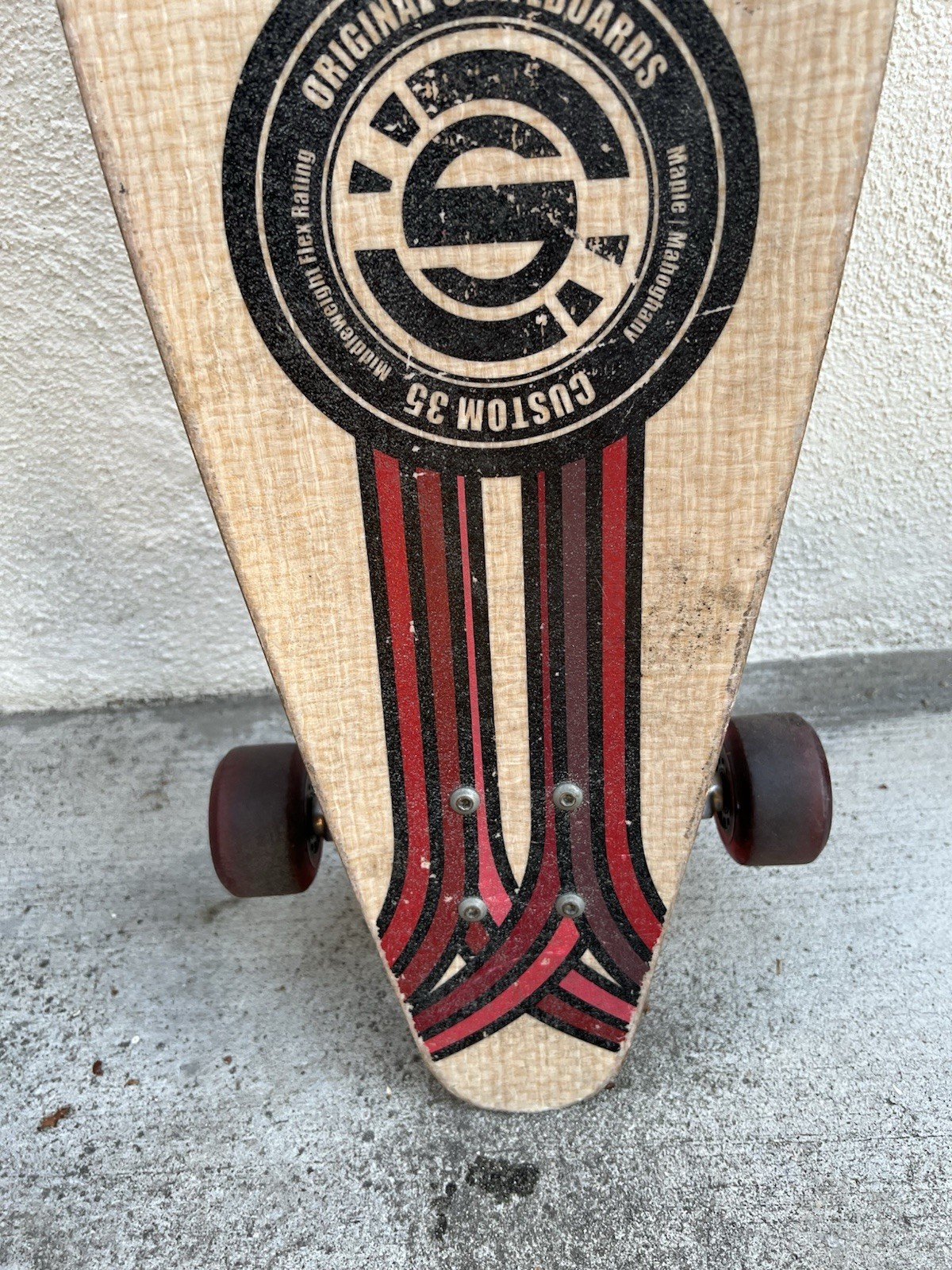 Custom 35 Longboard By Original Skateboards