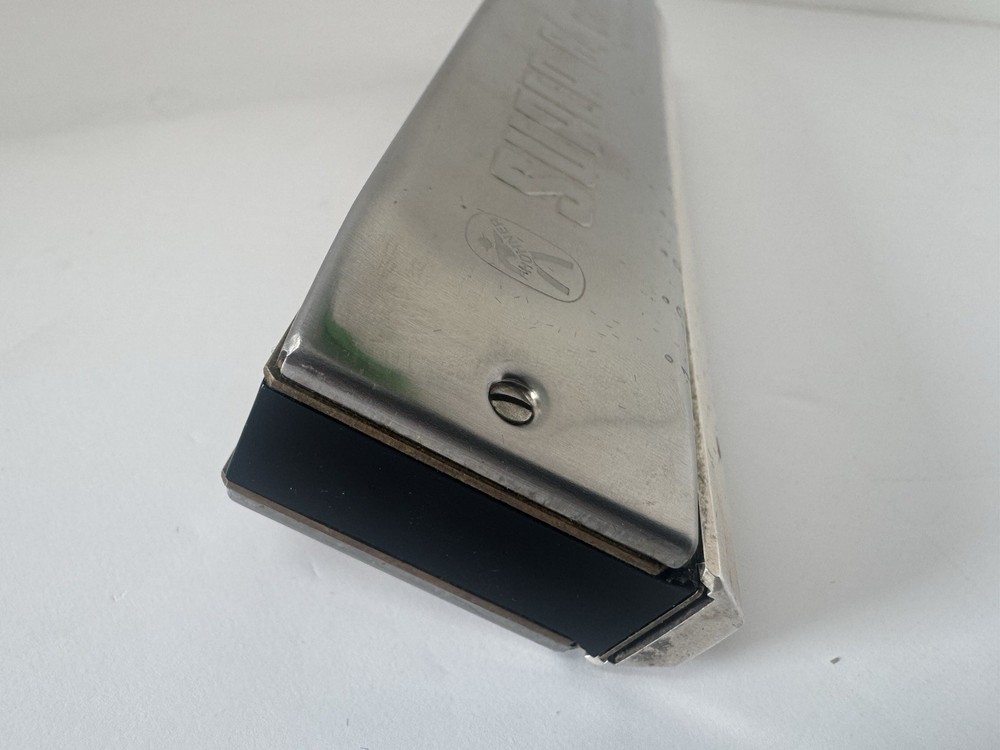 Vintage Hohner Super 64 Chromonica Harmonica No. 7582 Working With Case
