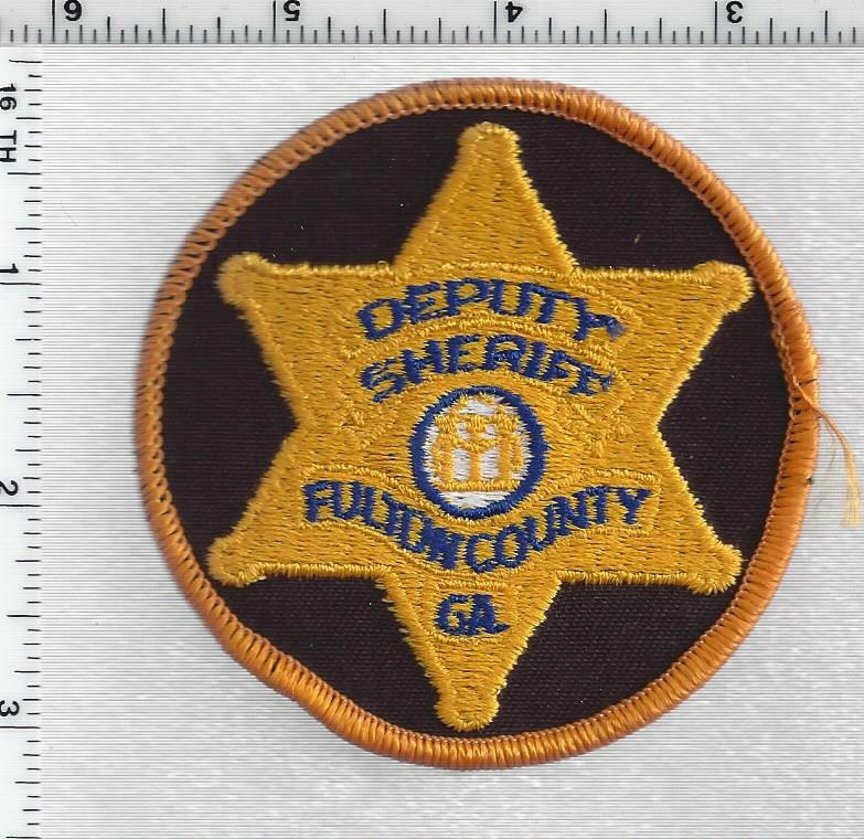 Fulton County Deputy Sheriff (Georgia) 2nd Issue Cap/Hat patch
