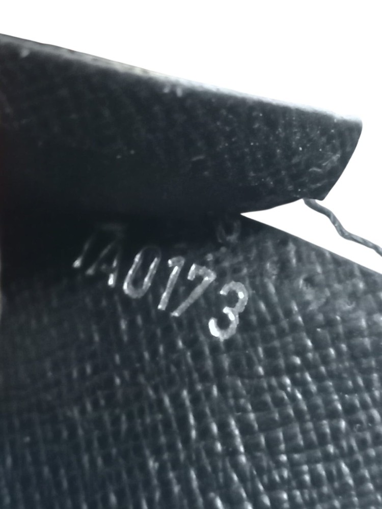 Louis Vuitton Damier Graphite Black Grey Leather Long Wallet