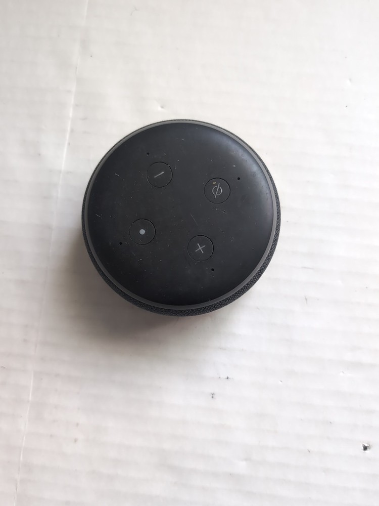 Amazon Echo Dot 3rd Generation C78MP8 Smart Speaker BLACK No Power Cord Tested