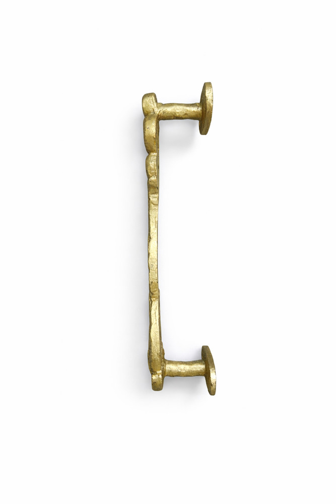Solid Brass Peacock Door Handle Pull Ornate Bird Design 7" Tall