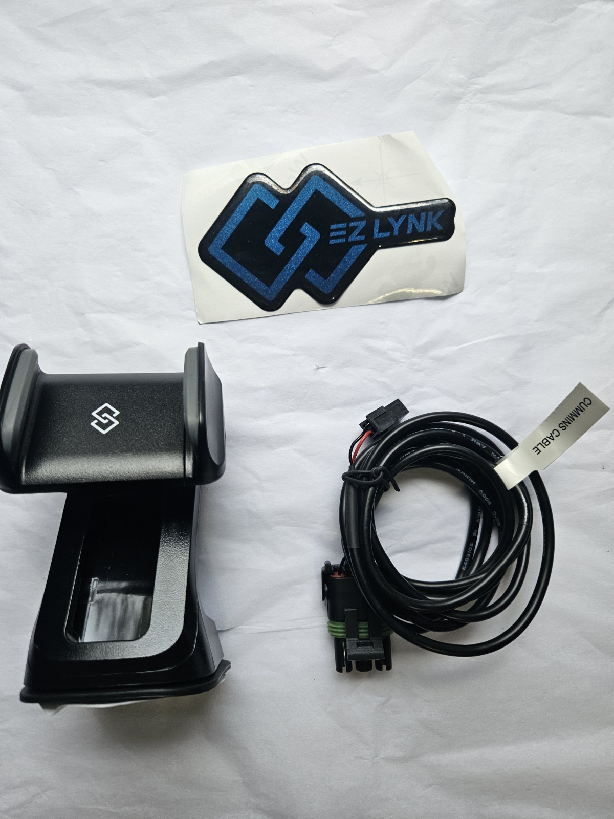 EZ LYNK Diagnostic Device Cummins Cable + Adhesive Window Mount Unused + Sticker