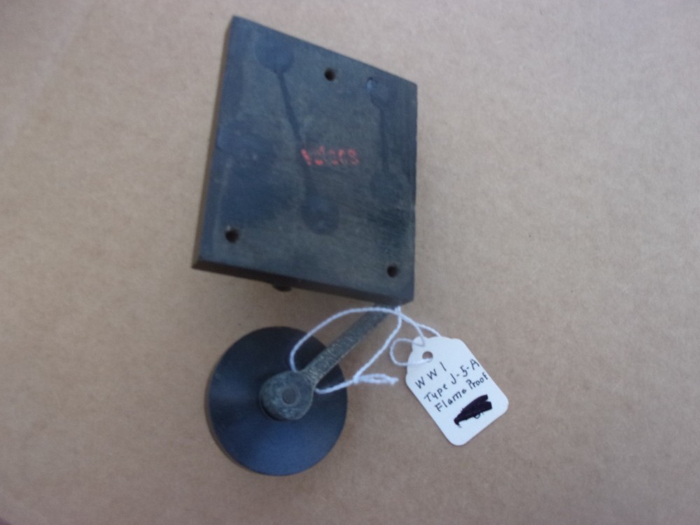 Vintage WWII US Signal Corps Model J-5-A Flame Proof Telegraph Morse Code Key