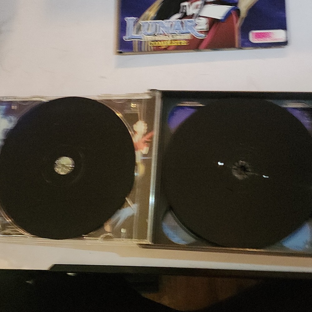 Working Designs Lunar 2 Eternal Blue Complete PlayStation 1 Missing Standees