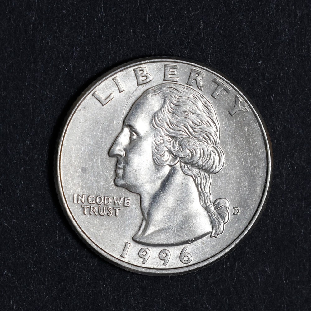 1996 D Washington Quarter