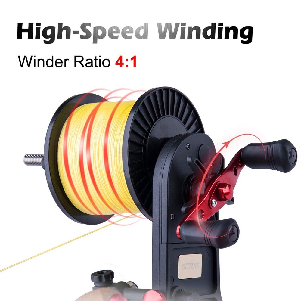 Goture Fishing Line Spooler Winder Machine //Unwinding Function//Reel Spooler...