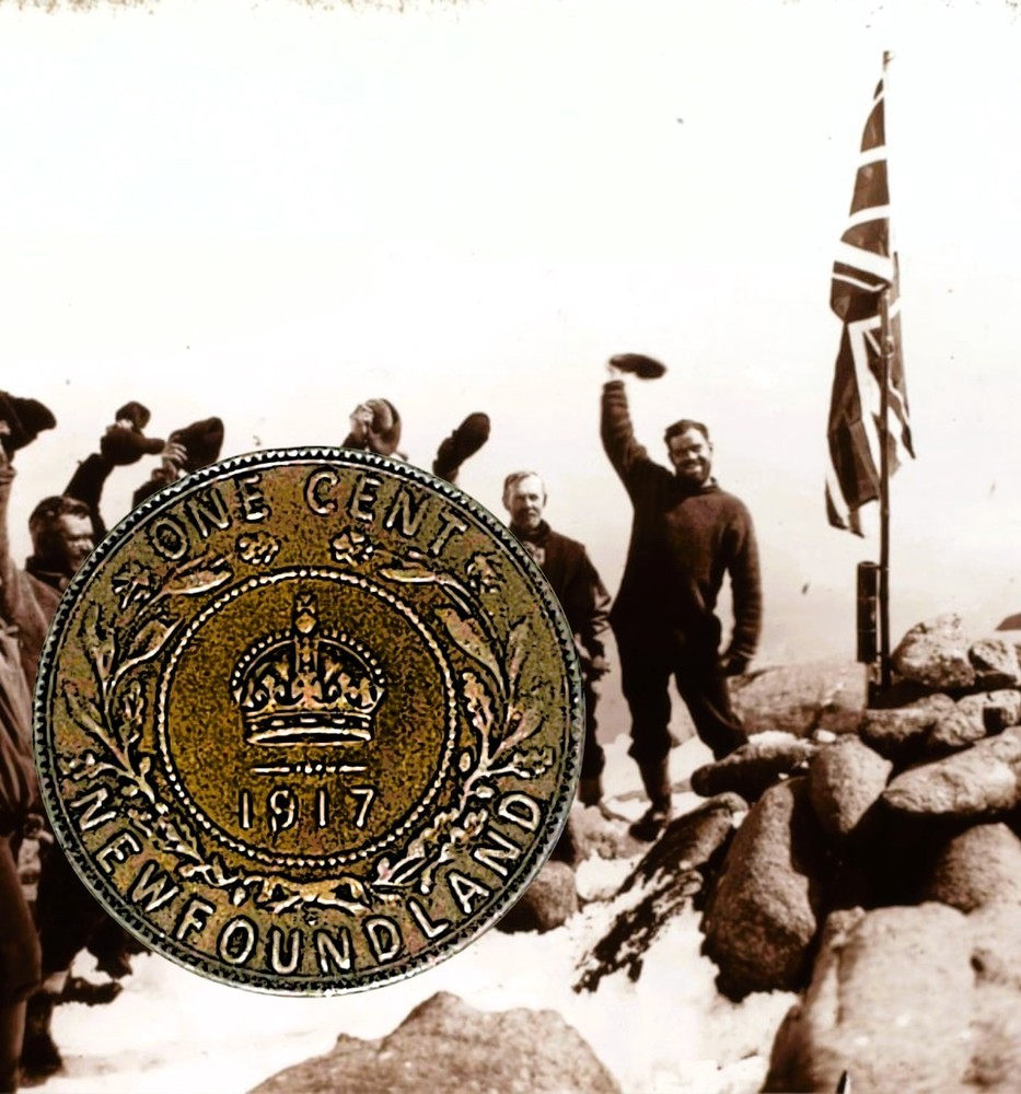 Newfoundland 1917 (C) 1 cents, GREAT SHAPE