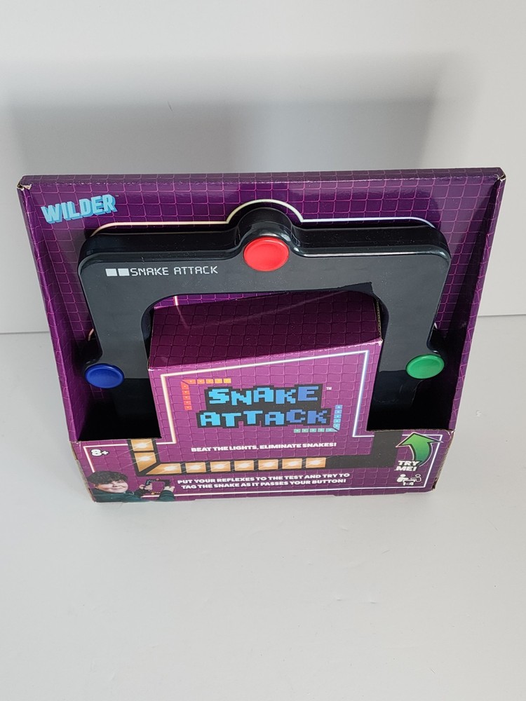 Snake Attack Electronic Handheld Game Solo and Multiplayer Reflex Game for Kid