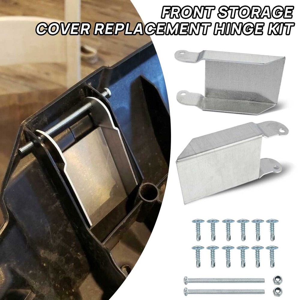 Replace For Polaris Sportsman 450 Front Storage Lid Replacement Hinge Bracket CO