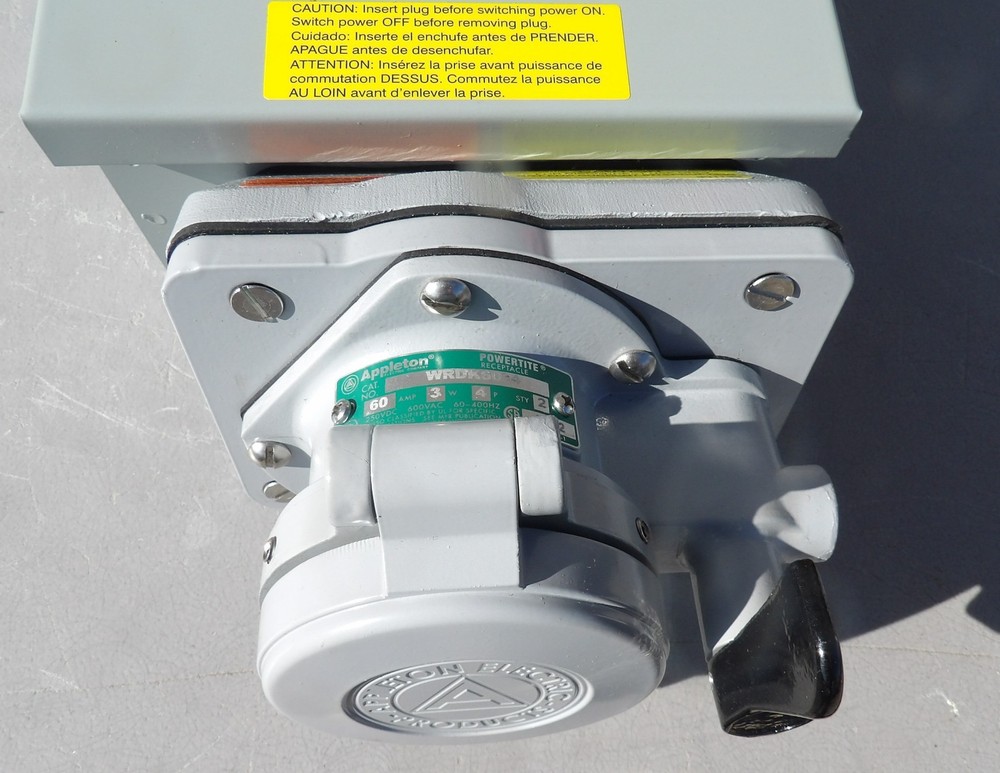 NEW APPLETON WRDK 6034 600V 3 Pole WSRD63542