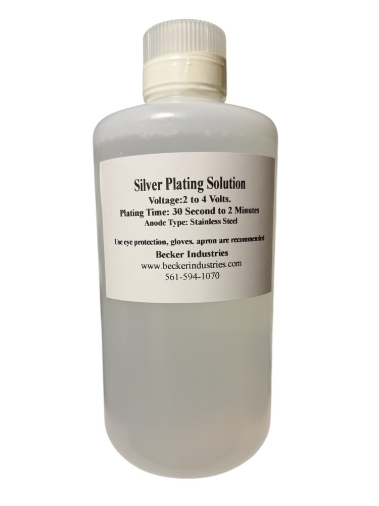 SILVER ELECTROPLATING SOLUTION, silver plating solution, Industrial Grade