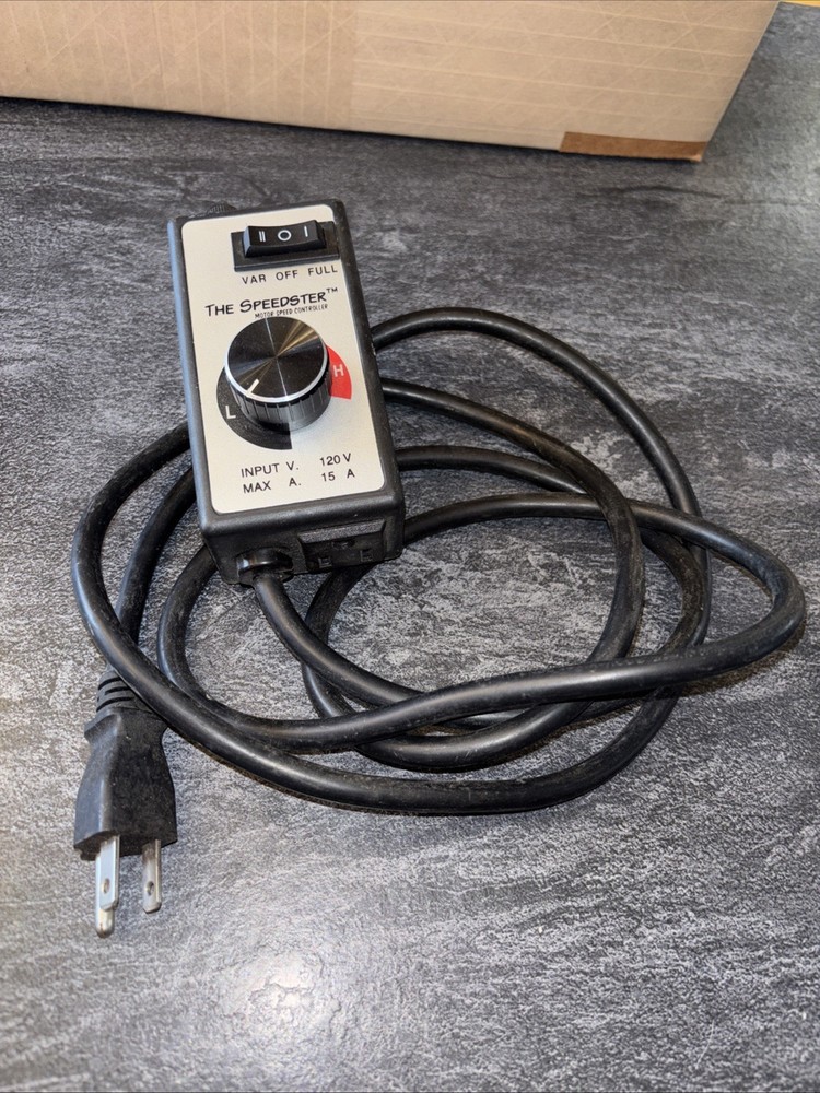 The Speedster Motor Speed Controller - Fan Control Wizard LOC AA