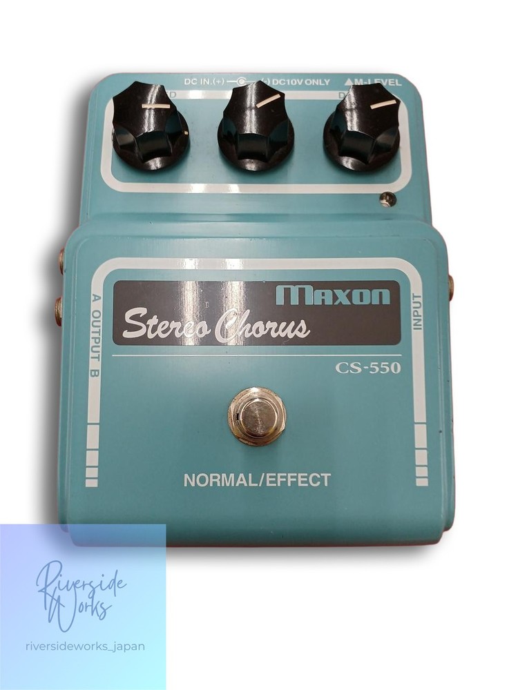 MAXON CS-550 Effect Pedal - High Quality Sound JP
