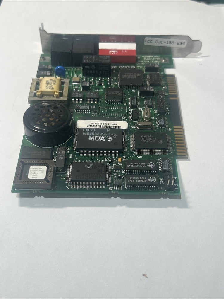 internal ISA bus fax/data modem card Model 0234
