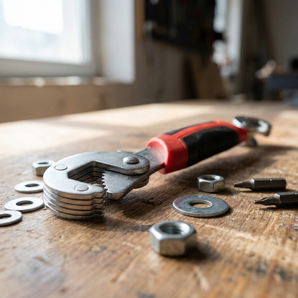 6-22mm Universal Adjustable Wrench High Carbon Steel Multi-Function Spanner