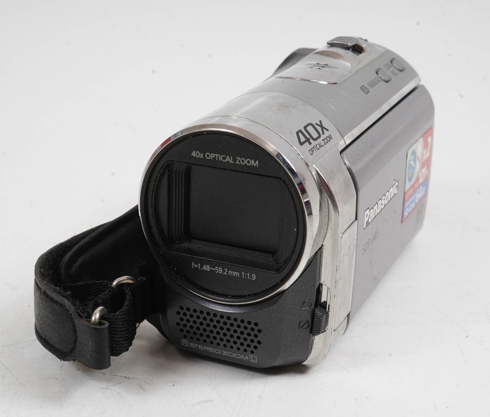PANASONIC SDR-S45 CAMCORDER SD / SDXC CARD VIDEO CAMERA