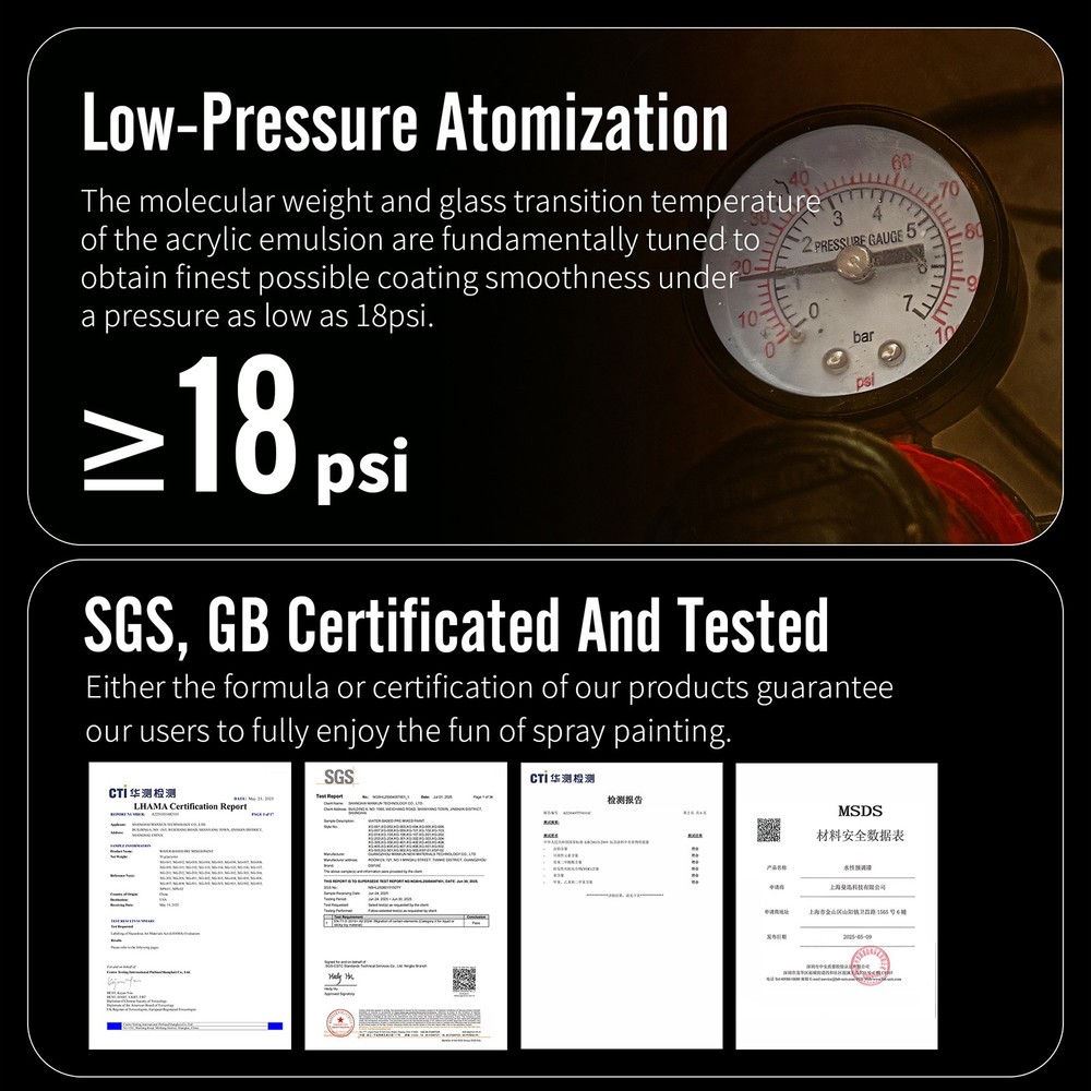 DSPIAE XG Series Water-based Pre-mixed Paint 50ML Basic Color Master