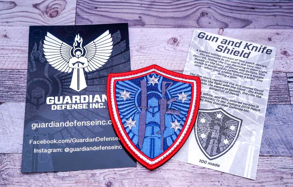Guardian Defense Inc. Gun And Knife Shield Patch