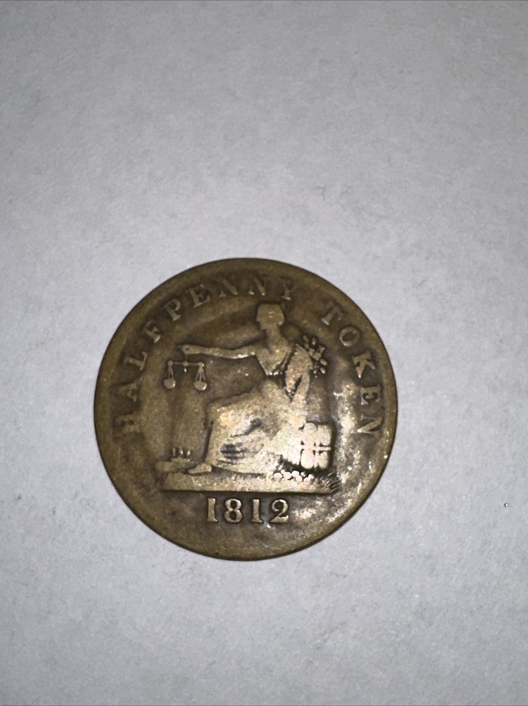 1812 LOWER CANADA TIFFIN HALF PENNY TOKEN
