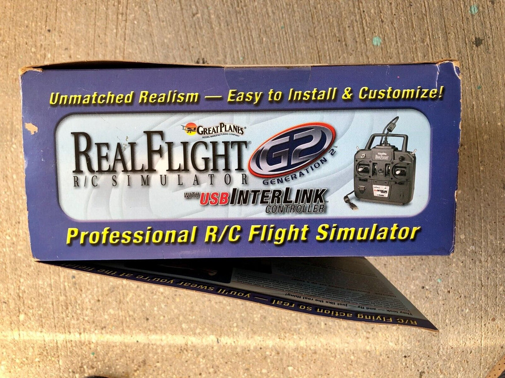 Great Planes RealFlight Simulator Generation 2 & Add-Ons Volume 1 ~ Seldom Used