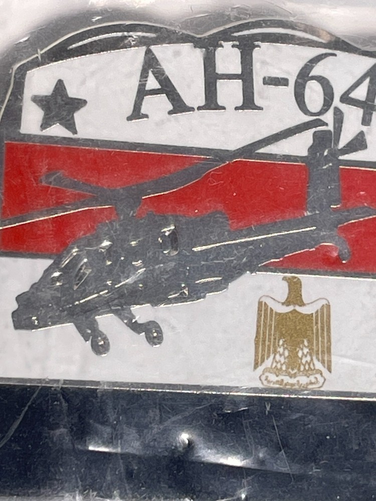 Apache AH-64D Helicopter Pin Iraq NEW