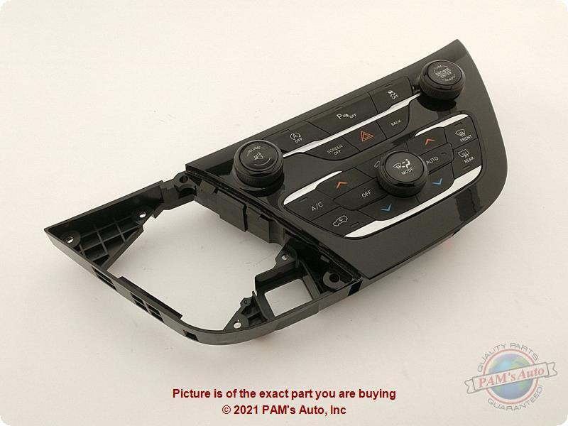 Used A/C Selector Switch fits: 2017 Chrysler Pacifica front 3 zone temperature c