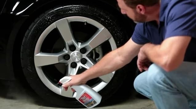 Tire Cleaner 32 Oz BlechWite Formula for Deep Cleaning, 4 Pack
