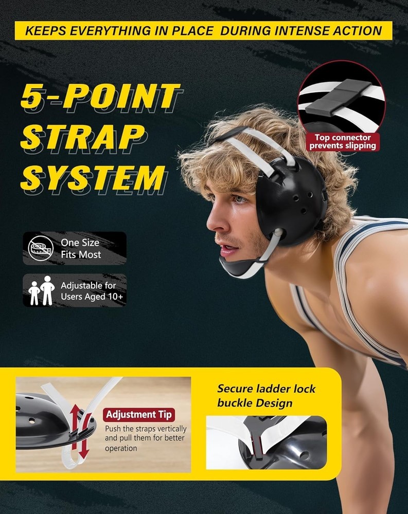 Communication-Friendly Wrestling Headgear