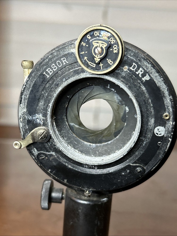 Ibsor DRP Shutter On Zeiss Microscope Stand Rare Setup