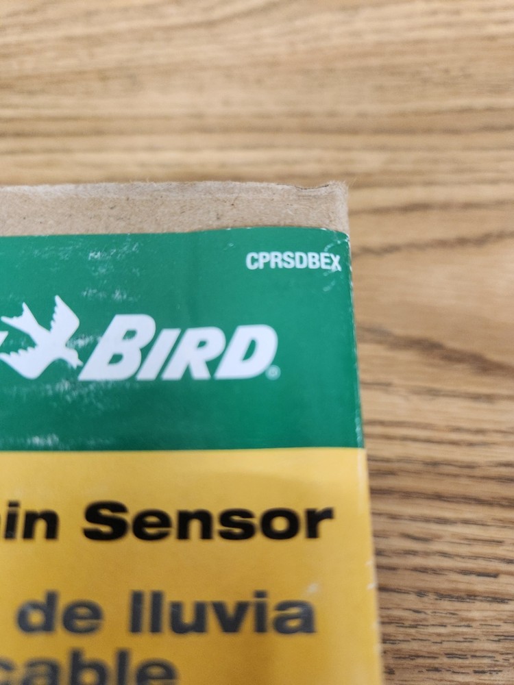 Rain Bird CPRSDBEX Rain Sensor with Mounting Bracket and Wire Yard Irrigation