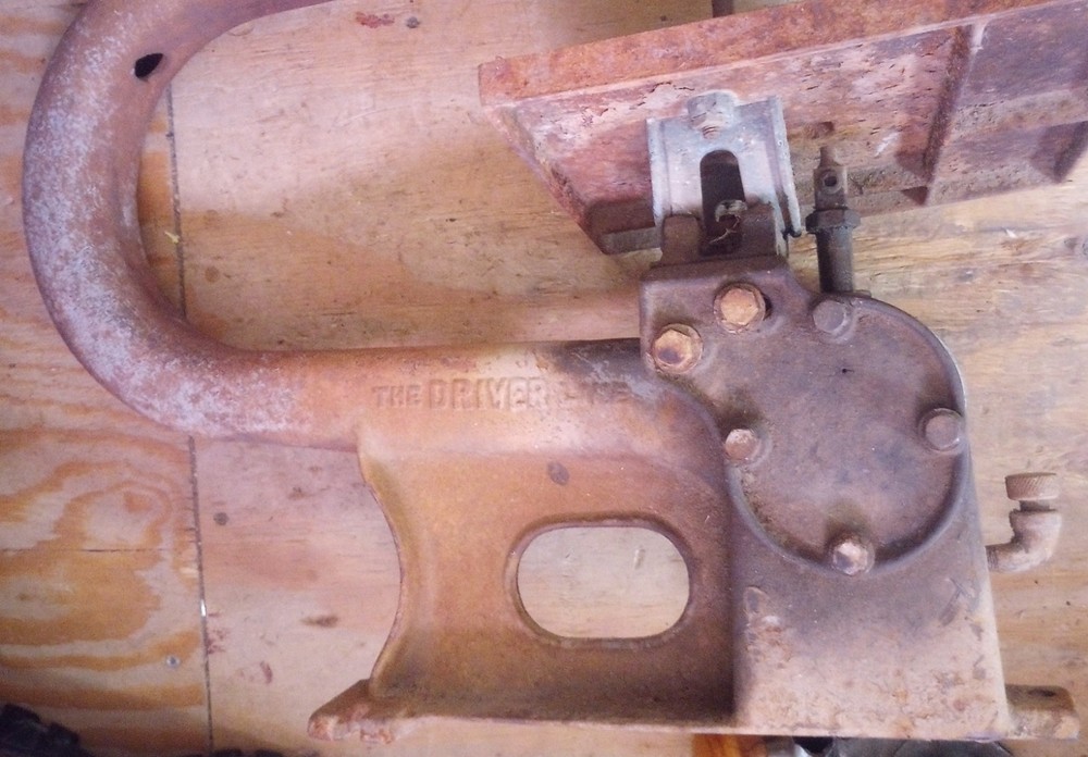 1934-37 The Driver Line Scroll Saw Walker-Turner Table Mounted