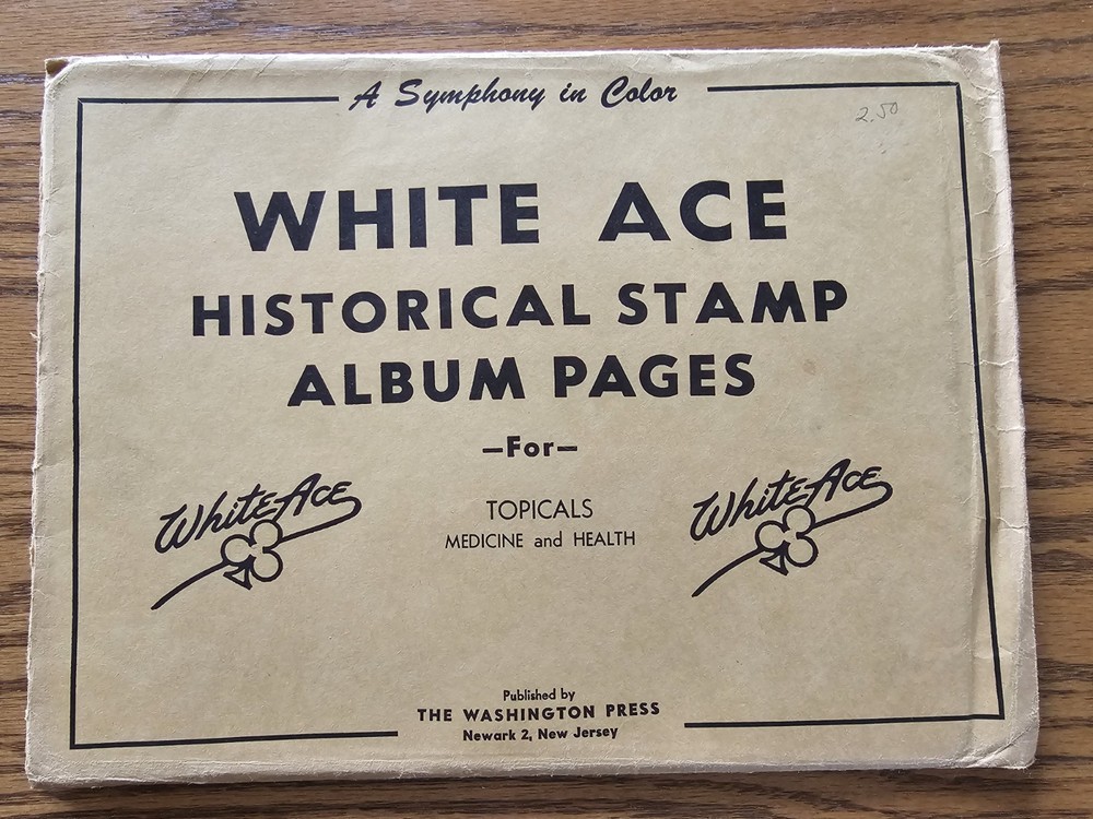 White Ace Stamp Supplement TOPICALS Medicine & Health NOS