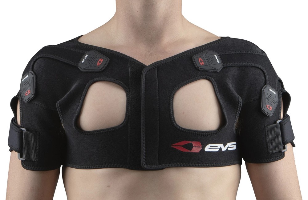 EVS SB05 X-Strap Bilateral Shoulder Stabilizer Brace Black
