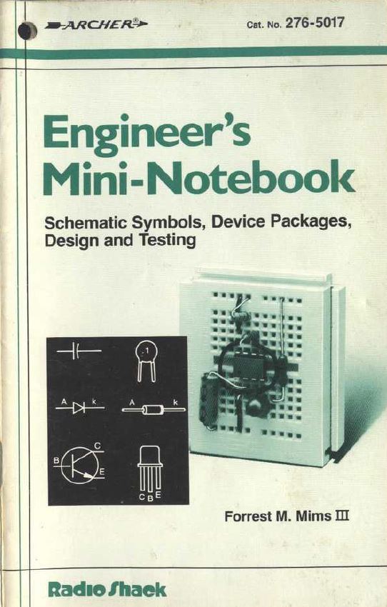 Forrest Mims, RadioShack Engineer's Mini Notebooks Learning Books CD DVD