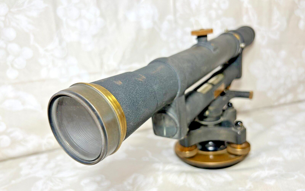 Keuffel & Esser Surveyor Transit in Wood Case