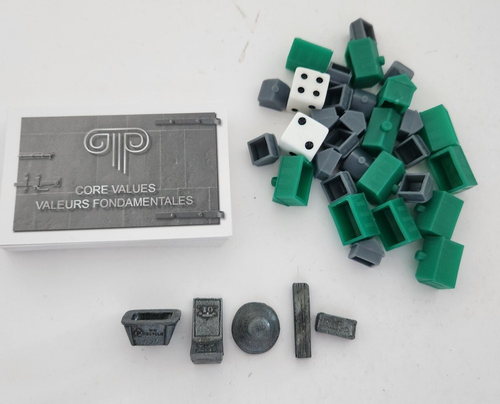 ALLIED PROPERTIES REIT Monopoly Replacement Pieces, Cards