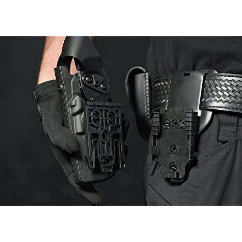 Fit Safariland Duty Holster Quick Locking System Kit with 2 QLS-19 & 2 QLS-22