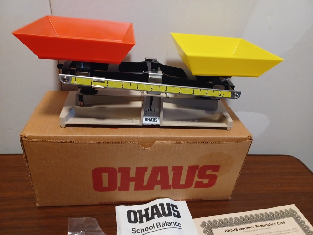 OHAUS Compact Bench Scale Dual Pan Grams