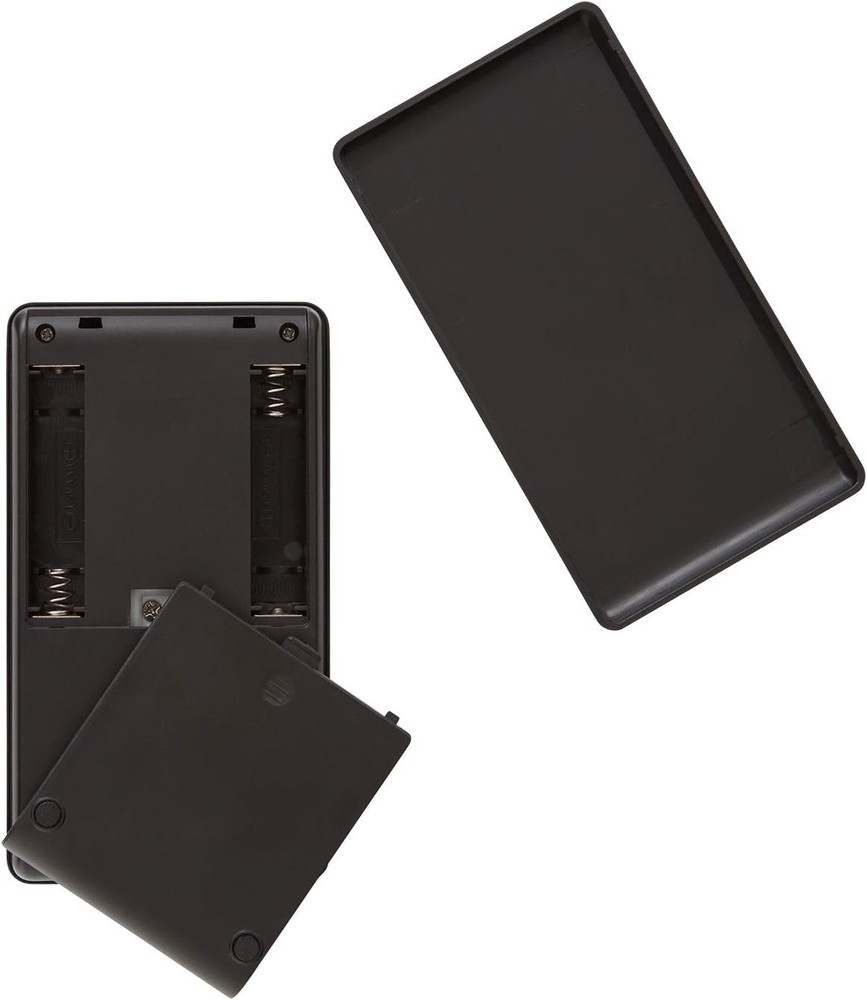 High-Precision Digital Portioning Scale with Cover, 16OZ/500G, Black