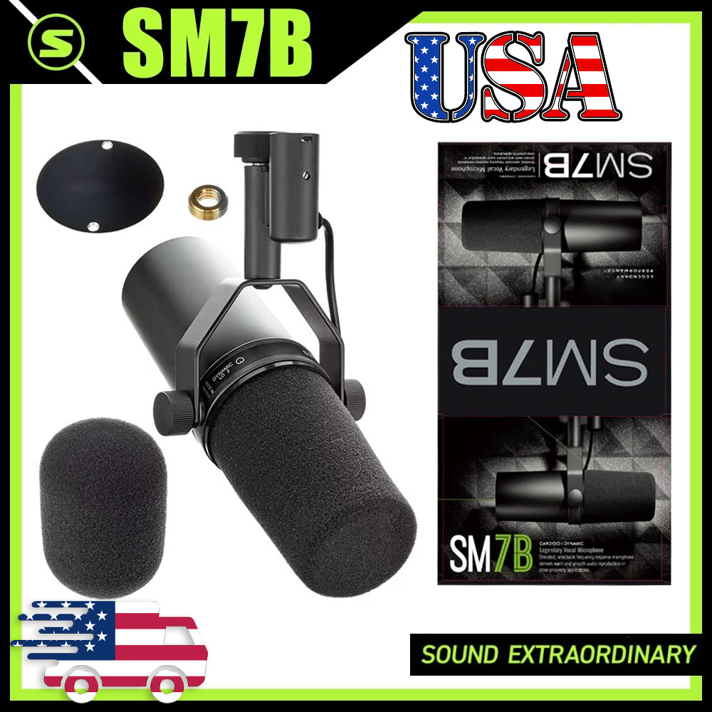 New for SM7B Cardioid Dynamic Vocal Broadcast Microphone / Free Shipping