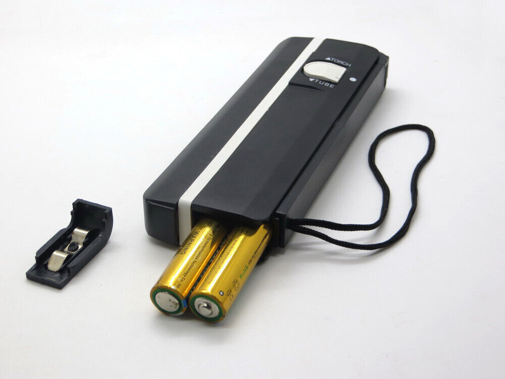 254nm Shortwave and 365nm Longwave UV Lamp for Fluorescence Stamps & Banknotes