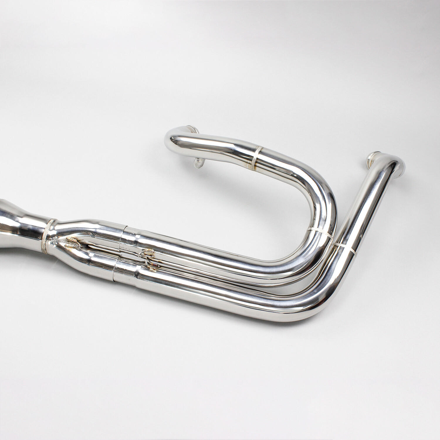 Stainless Steel Twin Cam 2 in 1 Exhaust Pipe for Harley Dyna Super Glide Sport