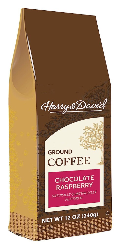 2 Pack - Harry & David Ground Coffee, Chocolate Raspberry, 12 oz bag