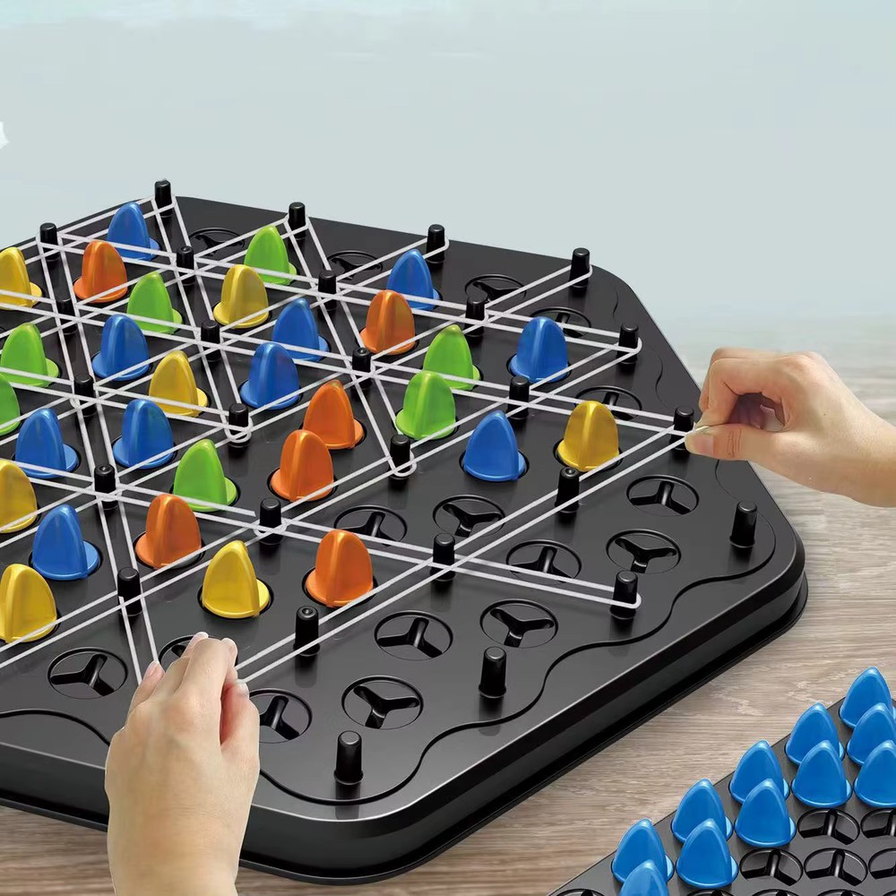 Trigonometric Geometry Chained Board puzzle game parent-child interactive games