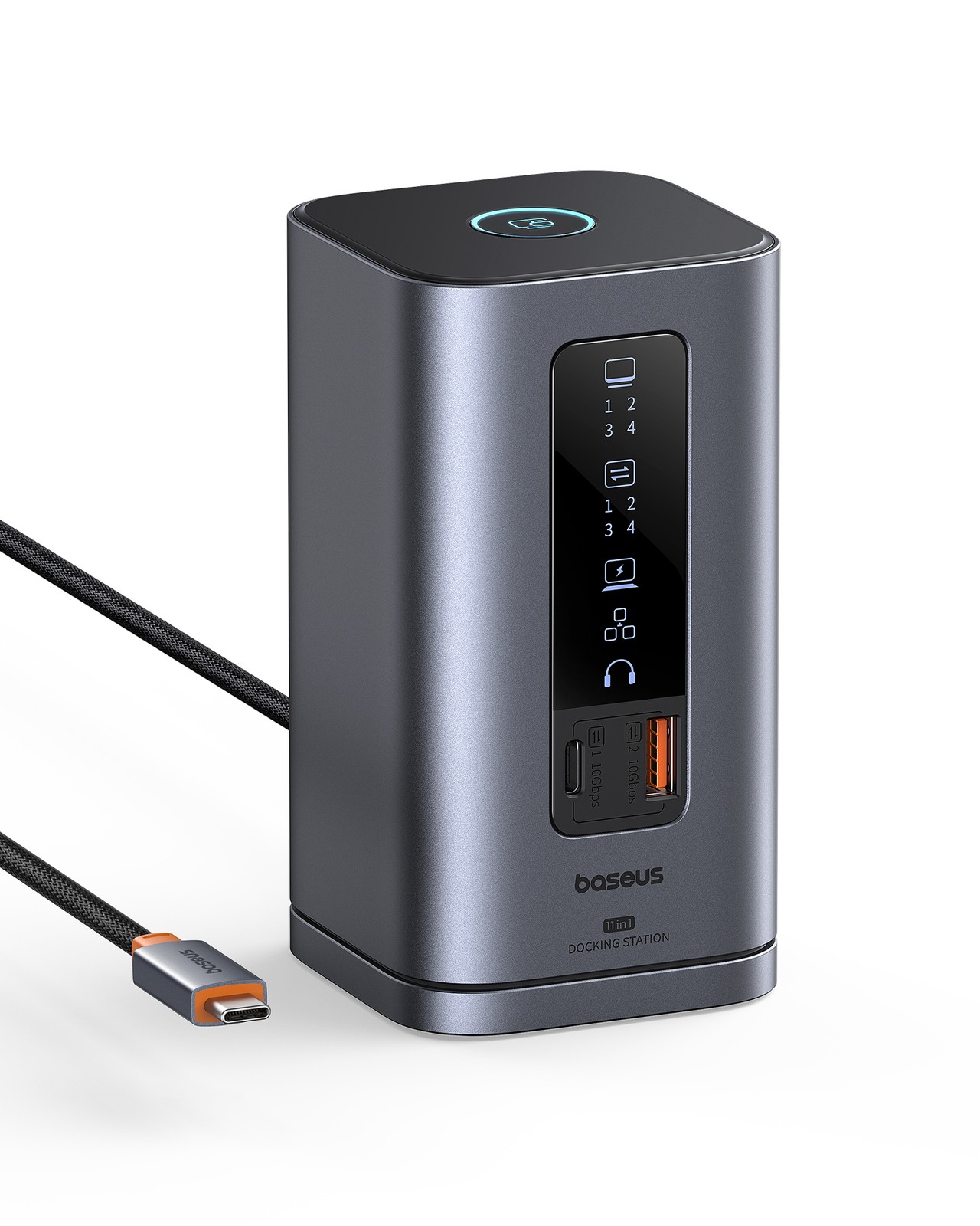 Baseus 11-in-1 Docking Station Triple Display 4K HDMI DP 10Gbps Ethernet 100W PD