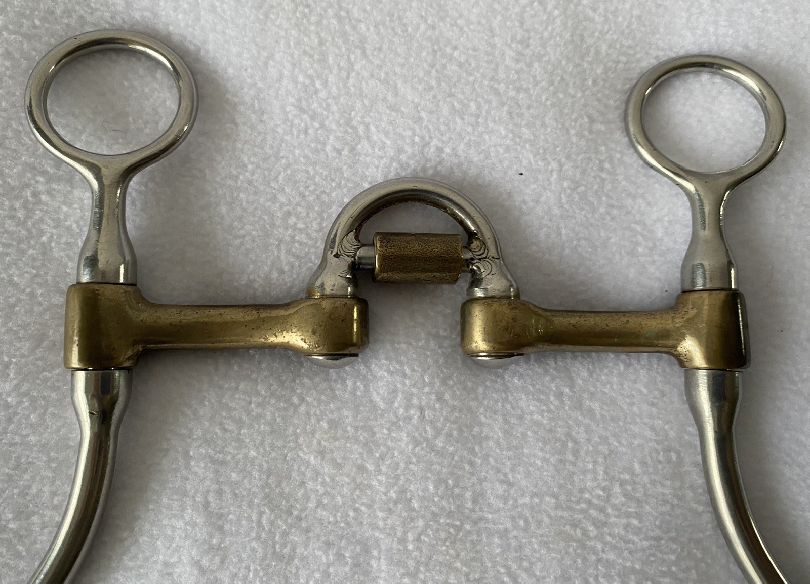 DH Don HANSEN Genuine HandMade 5" Copper Correction Roller Mouth Western Bit