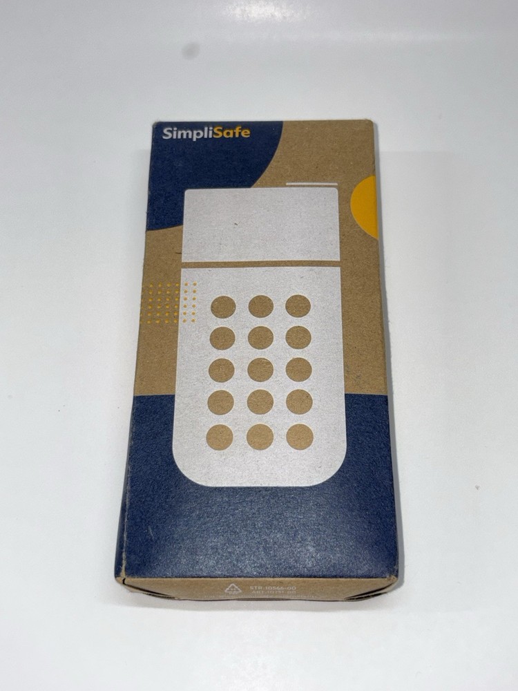 SimpliSafe Wireless Keypad KP3W White Battery Powered